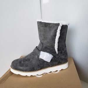 NEW Revel Devin Fur Lined Motto Boots